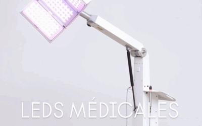 Lumière LED médicale : soin visage innovant