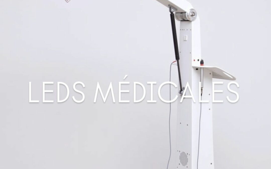 Lumière LED médicale : soin visage innovant